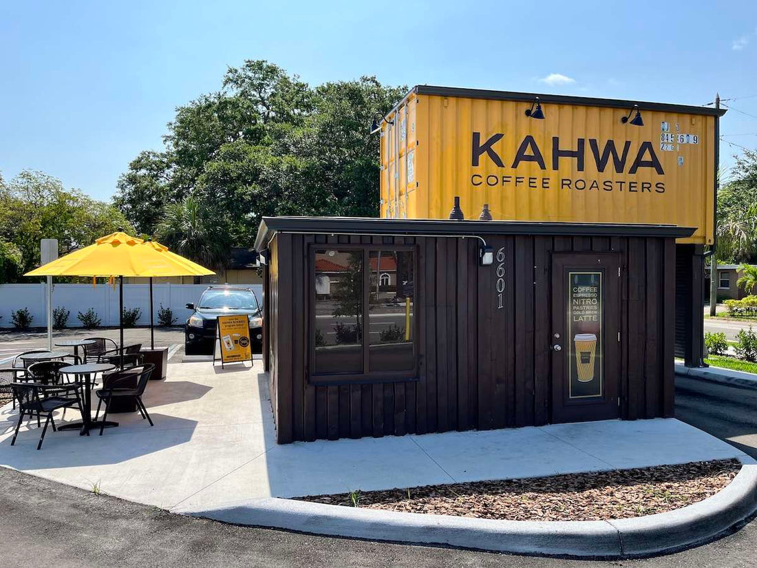 Kahwa Coffee’s New Drive-Thru Spot Opens on 4th Street