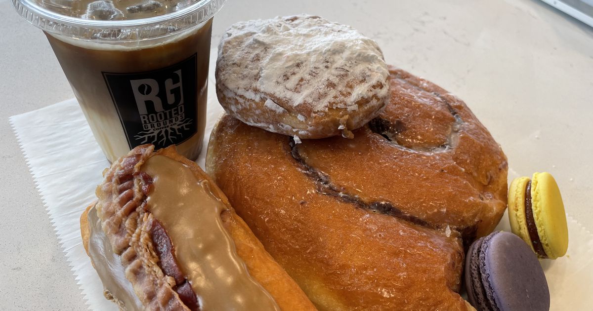 Doughnuts to Lattes - Glazed Donut Eatery Brews Creativity