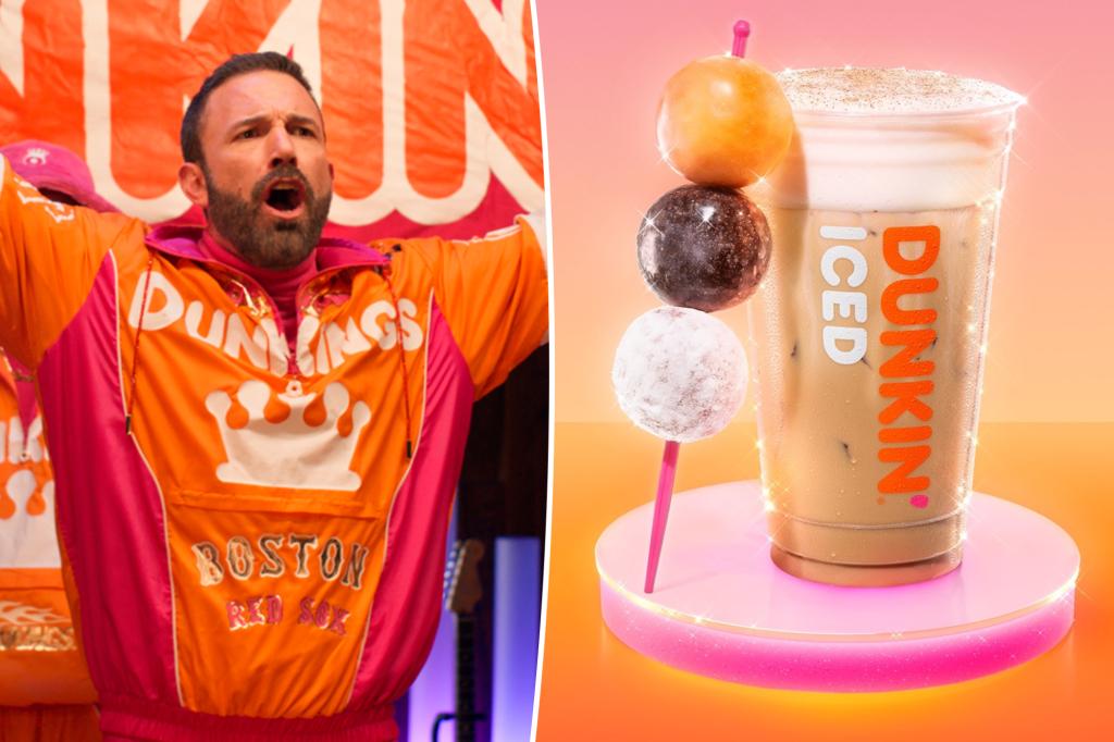 Ben Affleck's Dunkin' Dream - A Menu Made for a Superstar