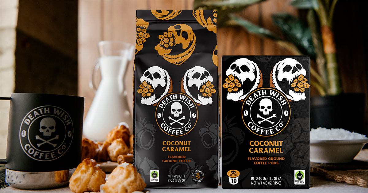 Death Wish Coffee Co. Brings Back Fan-Favorite Coconut Caramel Flavor