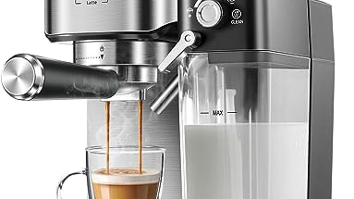 Brew Like a Barista - Get the ILAVIE 6-in-1 Espresso Machine