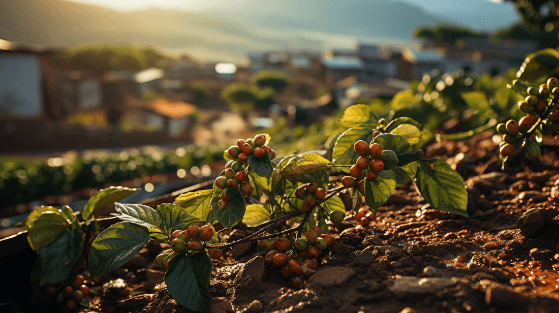Coffee cherries and the effects of soil