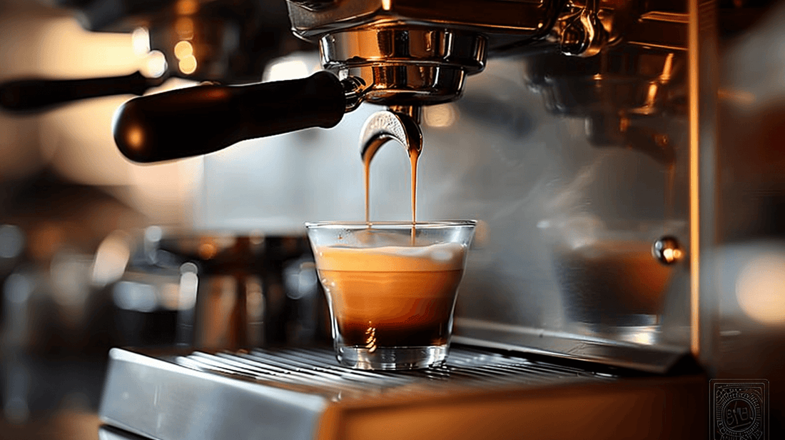 Making Espresso Coffee