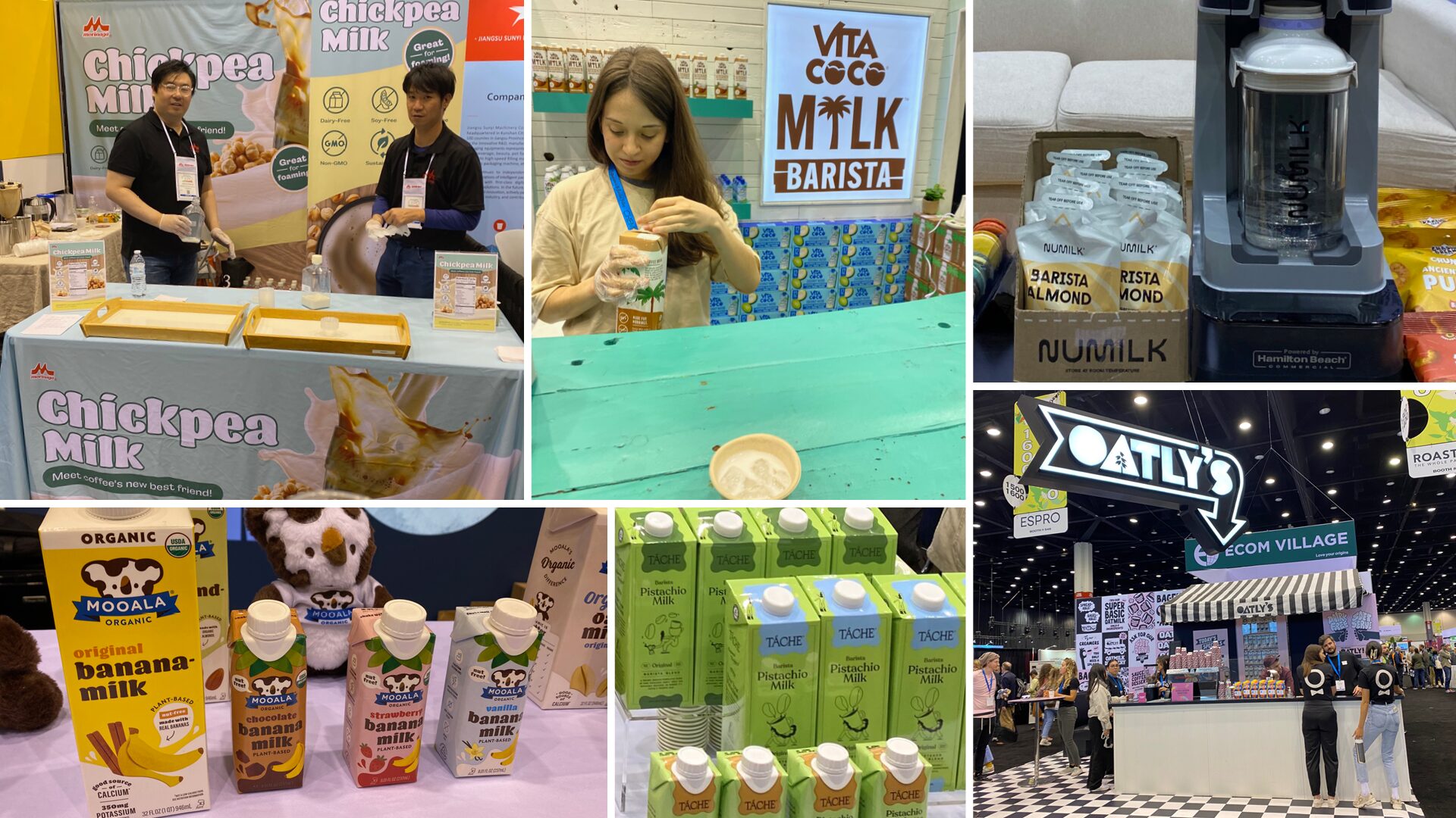 Plant-Based Milks Shine at Specialty Coffee Expo