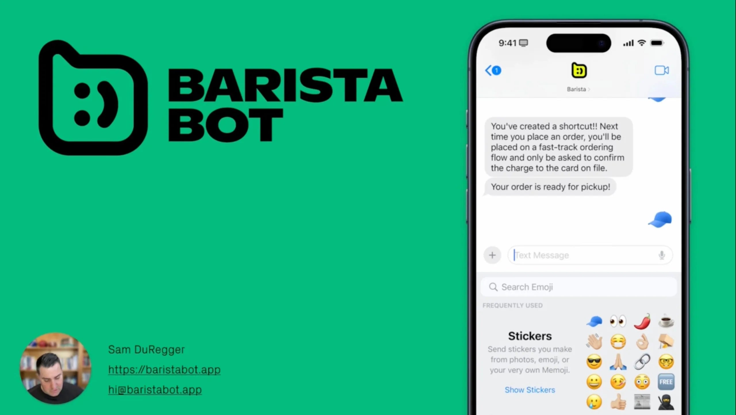 Text Your Way to Caffeine - Meet Barista Bot