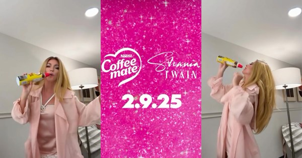 Coffee Mate Teams Up with Shania Twain for Super Bowl Ad