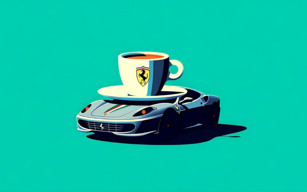 Sipping on Luxury - Ferrari Joins l'OR Espresso