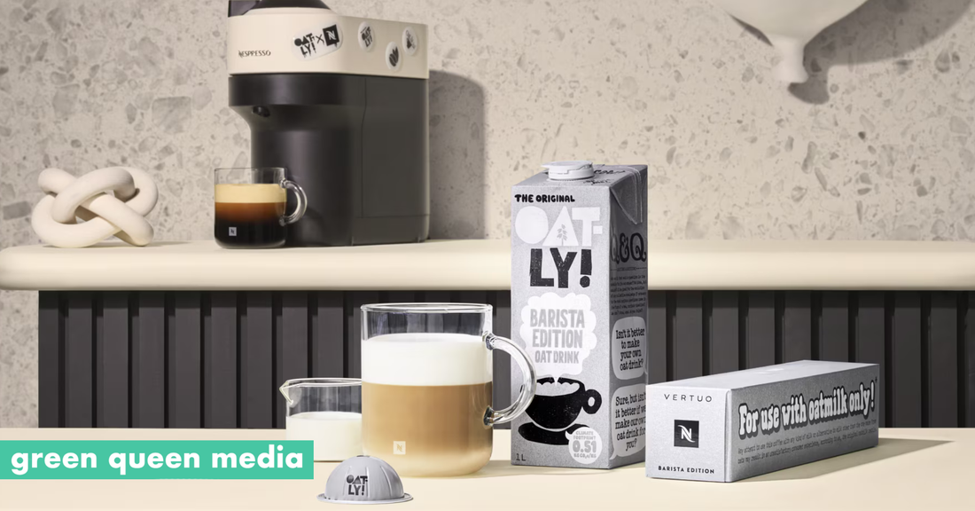 Nestlé and Oatly Launch Limited-Edition Nespresso Pods for Oat Milk Lovers