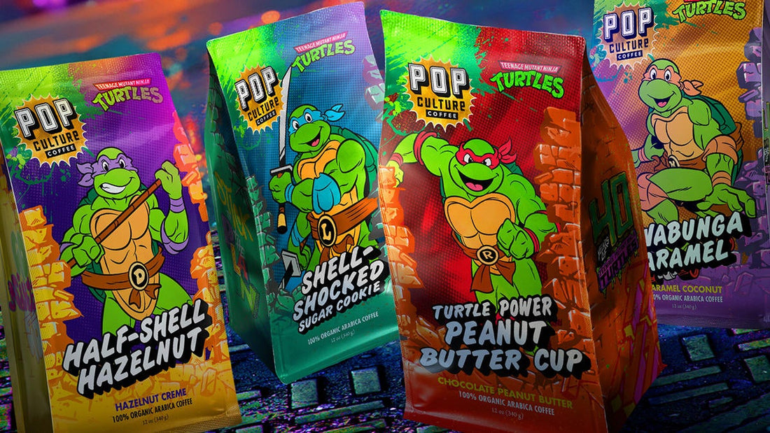 TMNT Coffee - 40th Anniversary Flavors That Pack a Punch